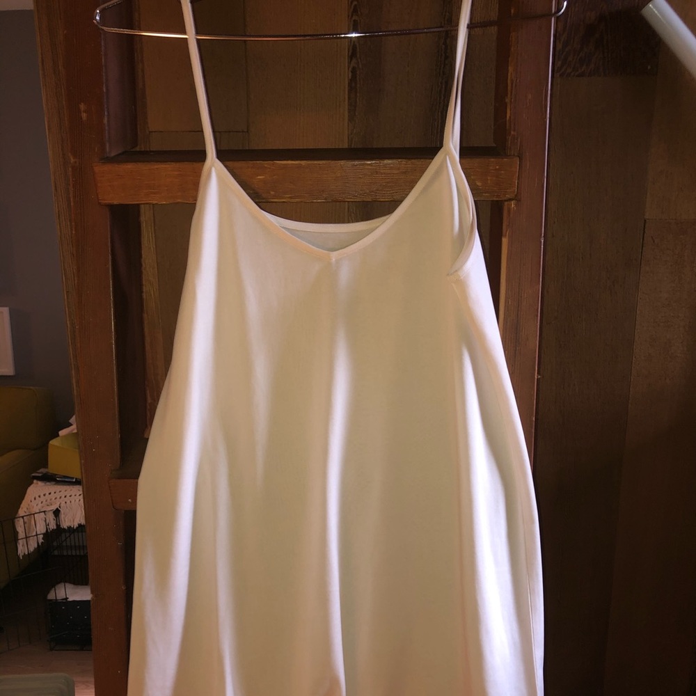 White tank top